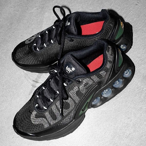 男女兼用ナイキ シュプリーム Air Max Dn Black エアマックス FZ4044 