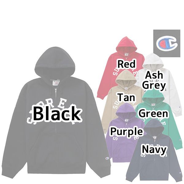 シュプリーム Champion 偽物】24SS アーチロゴ スウェット シュプリーム Champion 偽物】24SS アーチロゴ スウェット
