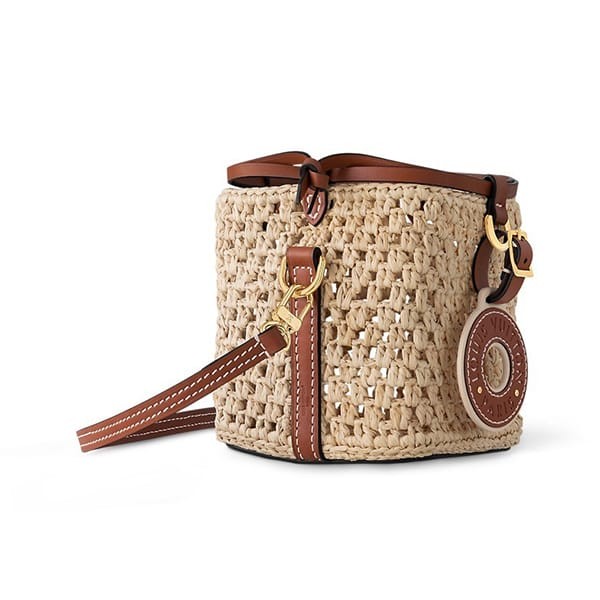 【夏にピッタリ♪】Louis Vuitton ノエ・パース 2WAY ルイヴィトンシエナPM 14137 ブラウン レディース ダミエ