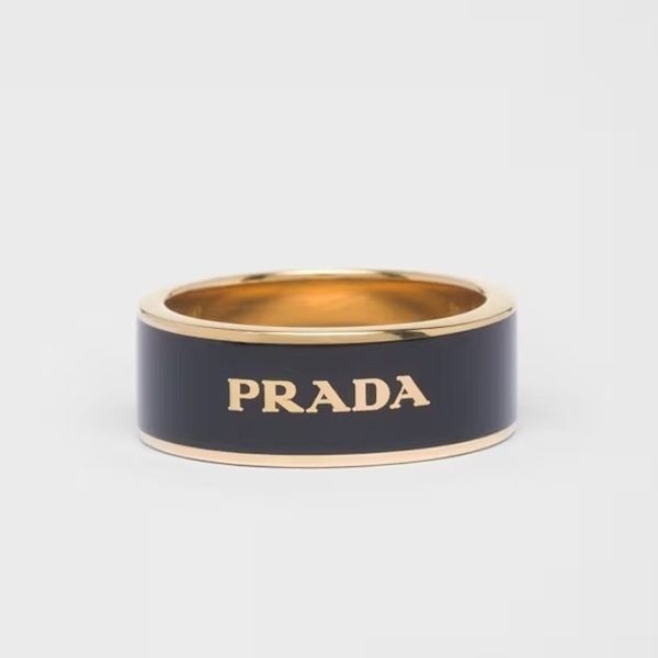 未使用タグ付き!!☆PRADA☆ゴールドメタル スパンコール