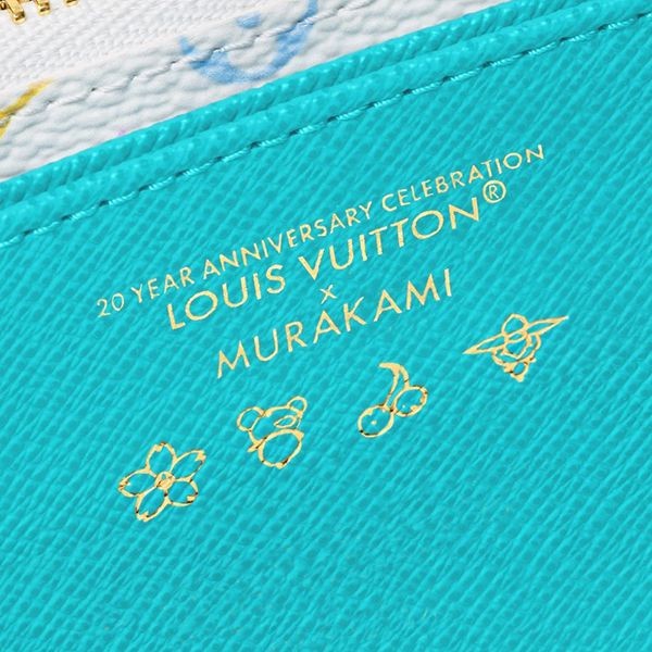 特別価格！ルイヴィトン LV × TM ジッピー 長財布 コピー ブルー ロゴ 