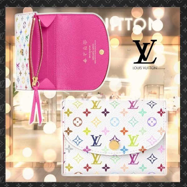 定番ルイヴィトン 村上隆 コラボ☆LV × TM パチモン ポルトモネ
