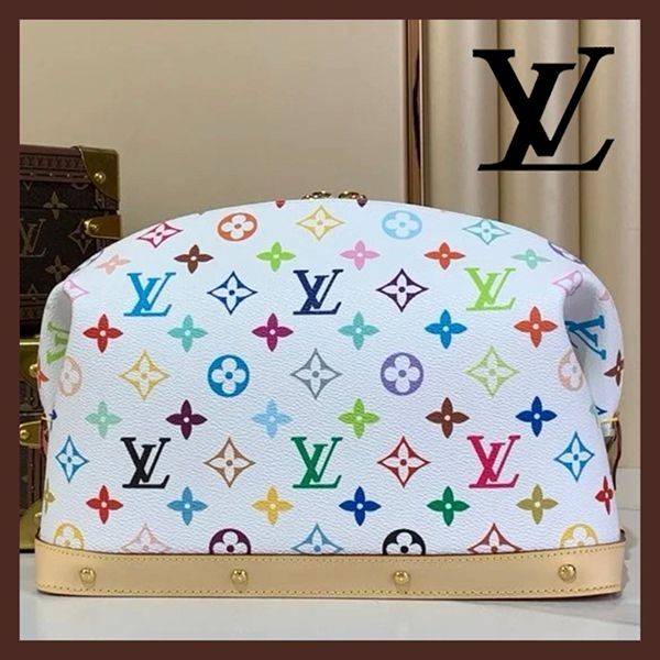【Louis Vuitton】村上隆コラボ ポシェット コスメ M13743 村上隆 ルイヴィトン LV × TM ポシェット・コスメティック GM