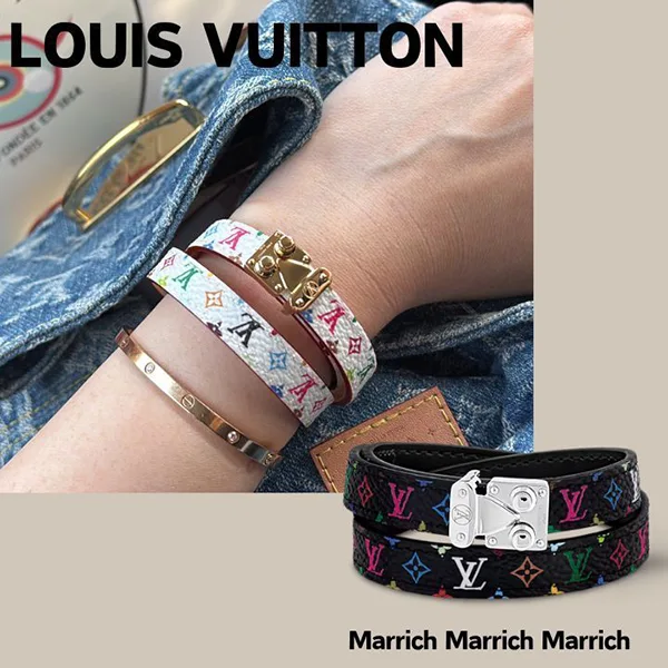 【コラボ【LOUIS VUITTON × 村上隆】シグネチャーブレスレット ルイ·ヴィトン】「ルイ·ヴィトン × 村上隆」コレクションより