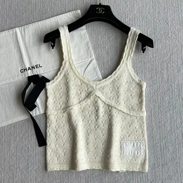 CHANEL シャネルニットキャミソール