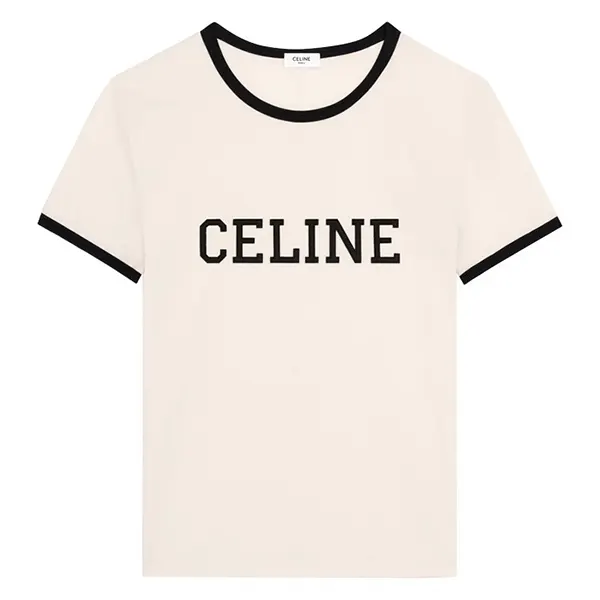 日本よりお得に!セリーヌ レギュラー Tシャツ 偽物 コットン 日本よりお得に!セリーヌ レギュラー Tシャツ 偽物 コットン