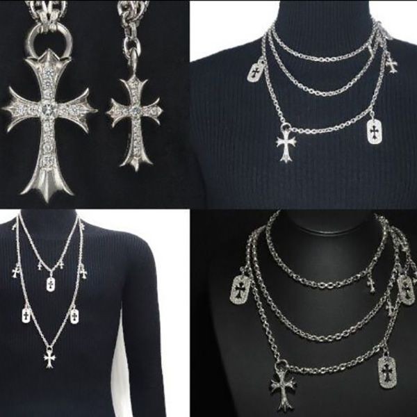 割引中！クロムハーツ タイニーカットアウトクロスダイヤネックレス CHROME HEARTS クロムハーツ タイニーカットアウトクロスドッグタグ