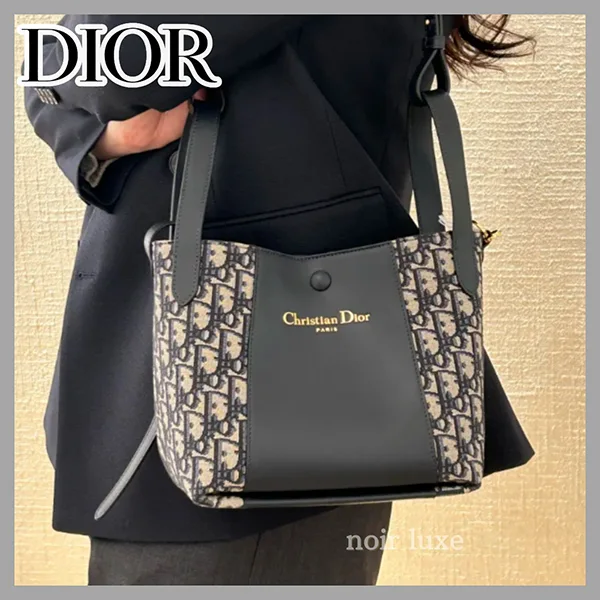 Dior☆スモール シグネチャー バケットバッグ DIOR | Signature バケットバッグ スモール ディオール