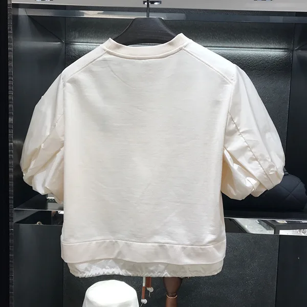 セールで破格)【モンクレール】パフスリーブTシャツ 激安☆2色