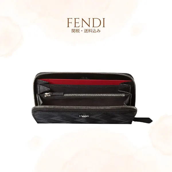 FENDI シャドー ジップアラウンド財布 フェンディ シャドー ジップアラウンド財布 偽物