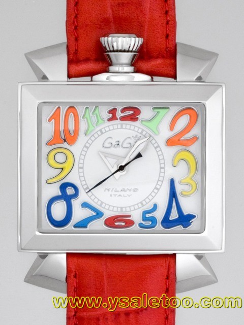ガガミラノGAGAMILANOコピー ナポレオン 46mm 自動巻き 6000.1 レッド  