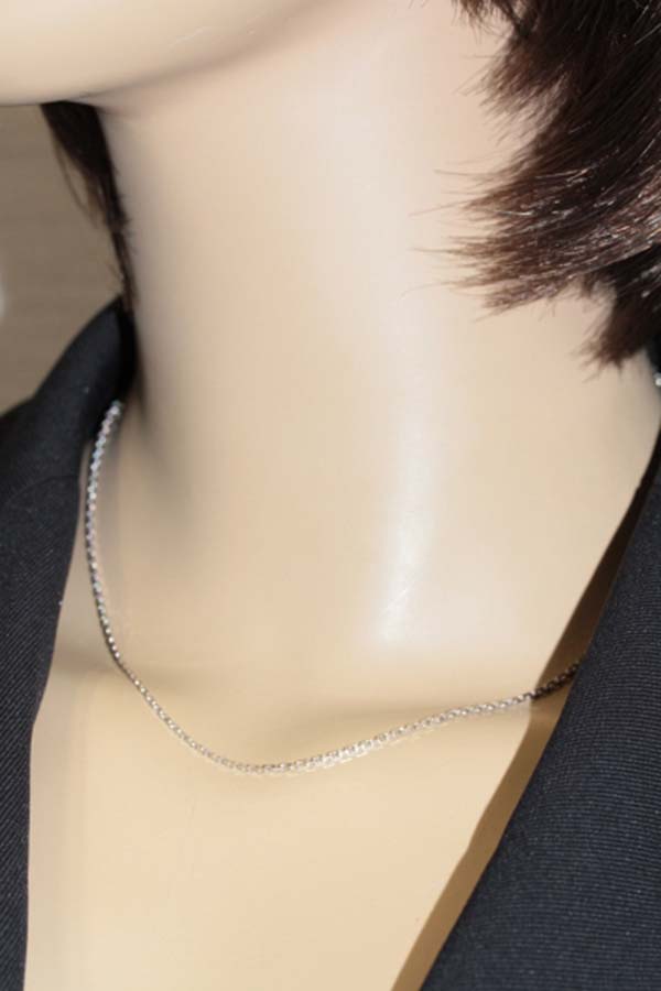 カルティエ K18WG リンクスレーブ チェーンネックレス(B7012000  